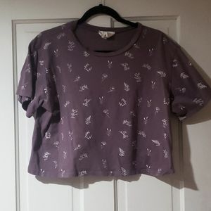 Floral crop top